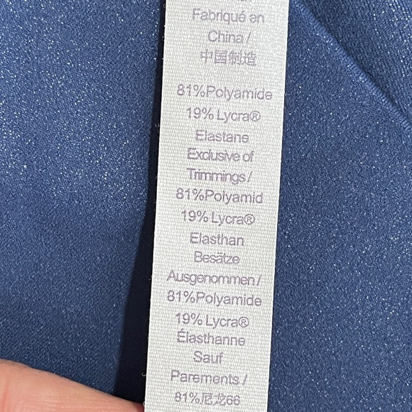 CRZ YOGA Deep Blue Glitter Activewear XL - Picture 6 of 6